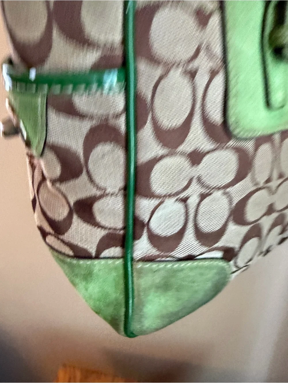 Coach signature jacquard